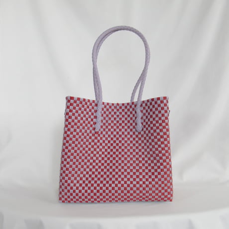 【7月21日(火)〜7月24日(金)発送】 Gummy Bag No.24 (Size: L) ' gingham ' _Humid Cherry