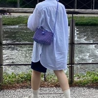 【8月10日(月)〜順次発送】 Hello Bag No.9 ' gingham ' _Pansy