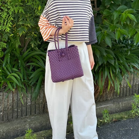 【6月15日(月)〜6月19日(金)発送】 Gummy Bag No.6 (Size: S) _Plum Purple