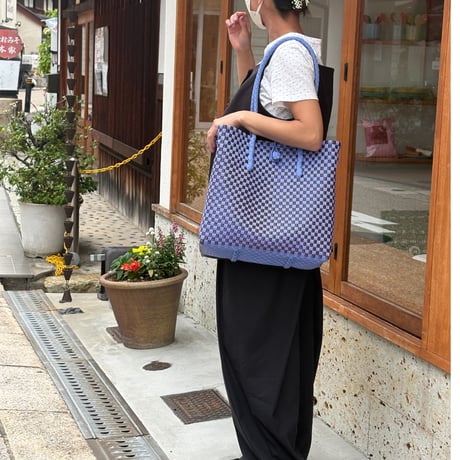 【6月22日(月)〜6月26日(金)発送】 Gummy Bag No.24 (Size: L) ' gingham ' _Pansy