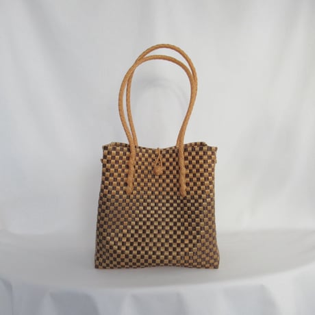 新品未使用MEKEARISA　Gummy Bag　BOSTON 　パイナップル CATEGORY GINGHAM | MEKEARISA