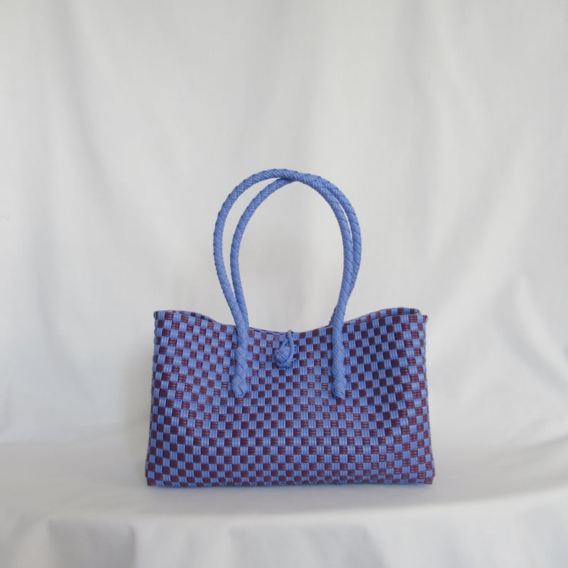 9月7日(月)〜9月11日(金)発送】 BOSTON BAG No.24 'gingham'