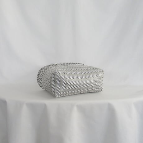 【6月22日(月)〜6月26日(金)発送】 Mekearibag No.12 (Size: S) _Silver × Gomashio