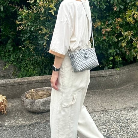 【6月22日(月)〜6月26日(金)発送】 Hello Bag No.31 ' gingham '_Silver Obscura