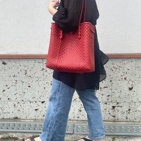 【6月29日(月)〜7月3日(金)発送】 Gummy Bag No.14 (Size: M) _Cherry Red
