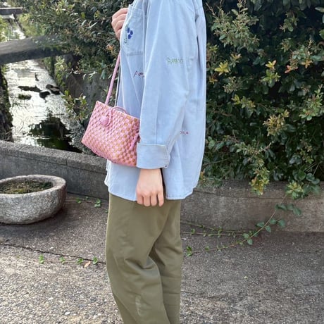【6月8日(月)〜6月12日(金)発送】 Hello Bag No.17 ' gingham ' _Pink Toffy