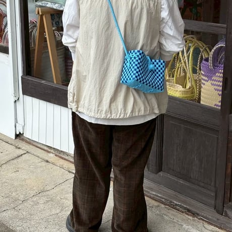 【10月26日(月)〜10月30日(金)発送】 Hello Bag No.7 ' gingham ' _Wave