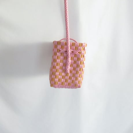 【6月8日(月)〜6月12日(金)発送】 Hello Bag No.17 ' gingham ' _Pink Toffy