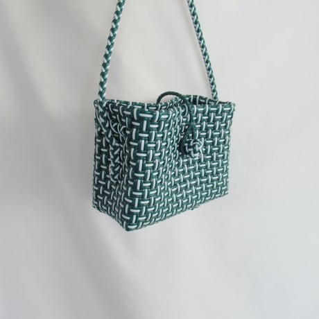【6月8日(月)〜6月12日(金)発送】 Hello Bag  No.7 _Suke Green (hard)