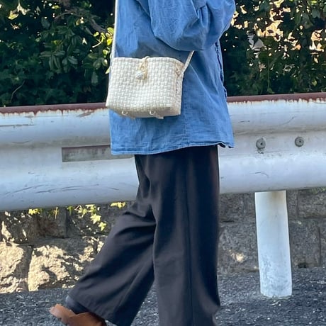 【9月28日(月)〜10月2日(金)発送】  Hello Bag  No.7 _ Eggnog (soft)