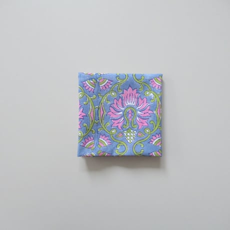 【6月8日(月)〜6月12日(金)発送】 Indian Cotton Handkerchief ［F] - IP57