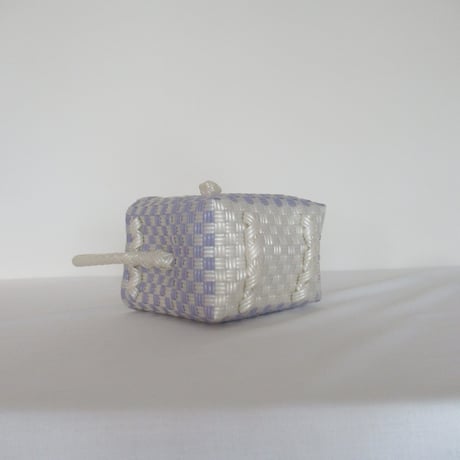 【10月26日(月)〜10月30日(金)発送】 BÉBÉ BAG No.16 ' gingham ' _ Milky Purple Fizz
