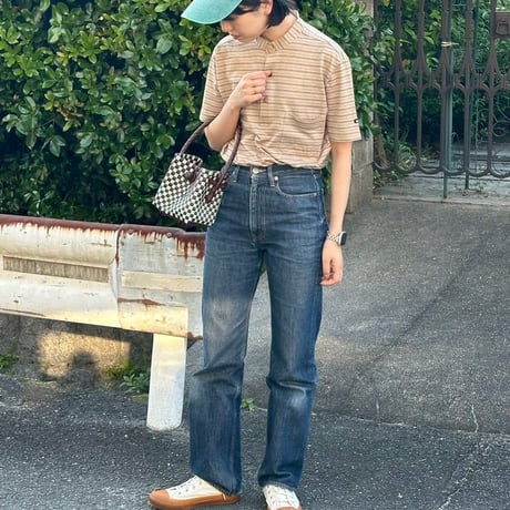 【6月15日(月)〜6月19日(金)発送】 BÉBÉ BAG No.10 ' gingham ' _Chocomint