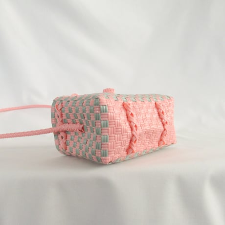 【6月1日(月)〜6月5日(金)発送】 Hello Bag No.22 ' gingham '_ Cotton Candy