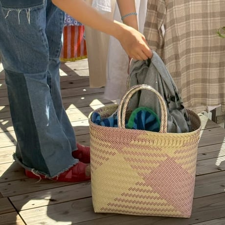 【11月2日(月)〜11月6日(金)発送】Mekearibag No.304 (Size: L) _  Yasashii Pink × Butter