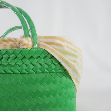 【6月29日(月)〜7月3日(金)発送】  Bag×Handkerchief［H］Mekearibag BOUQUET _Pure Green