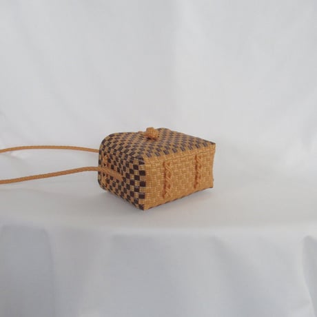 【6月8日(月)〜6月12日(金)発送】 Hello Bag No.16 ' gingham ' _Caramel Mocha