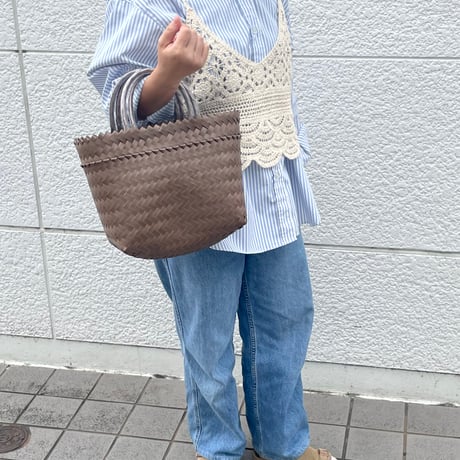 【11月2日(月)〜11月6日(金)発送】 Mekearibag No.117 (Size: S) _Mocha Brown
