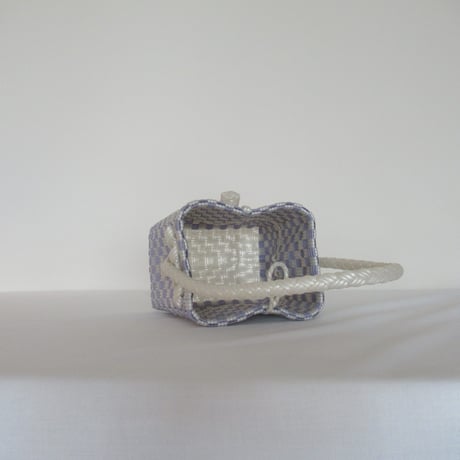 【10月26日(月)〜10月30日(金)発送】 BÉBÉ BAG No.16 ' gingham ' _ Milky Purple Fizz