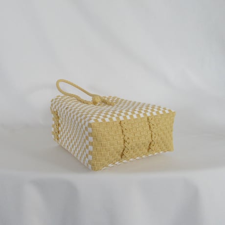 【7月27日(月)〜7月31日(金)発送】  Gummy Bag No.6 (Size: S) ' gingham ' _Milk Crepe