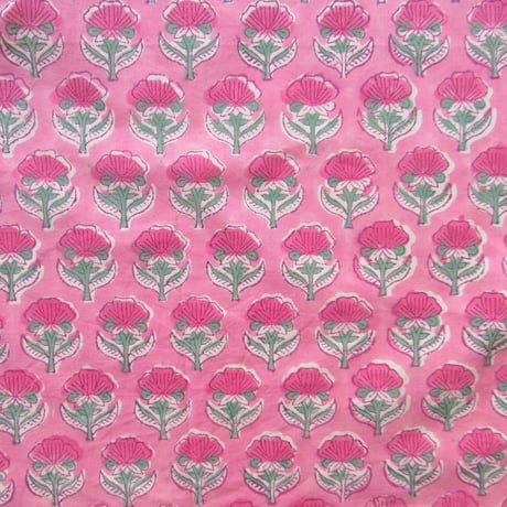 【8月17日(月)〜8月21日(金)発送】  Indian Cotton Handkerchief [F] - DP49