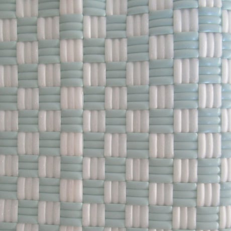 【8月31日(月)〜順次発送】 Gummy Bag No.26 (Size: M) ' gingham ' _Dusty Blue Fizz