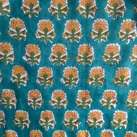 【7月27日(月)〜7月31日(金)発送】 Indian Cotton Handkerchief [D] - DG29