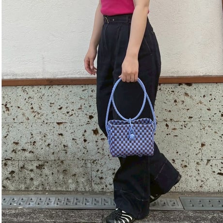 【6月22日(月)〜6月26日(金)発送】 Hello Bag No.32 ' gingham ' _Pansy