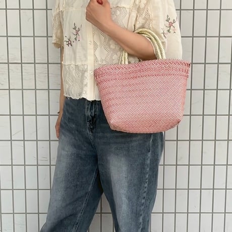 【7月13日(月)〜7月17日(金)発送】 Mekearibag No.34 (Size: S) _Powder Pink