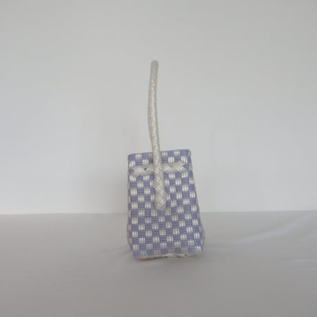 【10月26日(月)〜10月30日(金)発送】 BÉBÉ BAG No.16 ' gingham ' _ Milky Purple Fizz