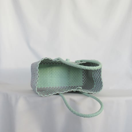 【7月13日(月)〜7月17日(金)発送】 BOSTON BAG No.20  'gingham' _ Orchid Dew