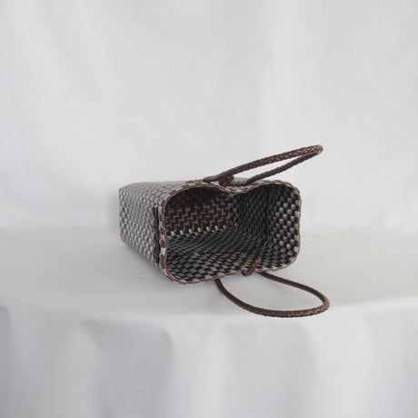 【7月13日(月)〜7月17日(金)発送】 Gummy Bag No.10 (Size: S) ' gingham ' _Urban Taupe