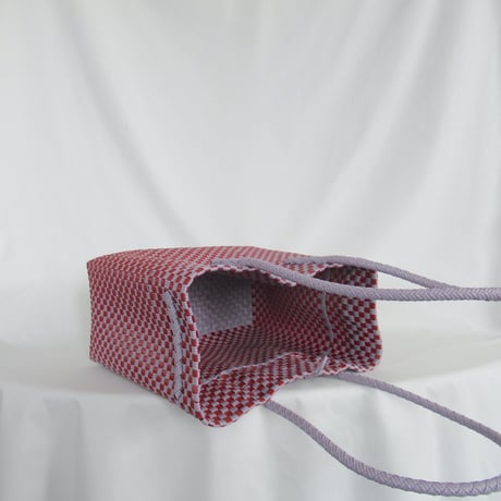【7月21日(火)〜7月24日(金)発送】 Gummy Bag No.24 (Size: L) ' gingham ' _Humid Cherry