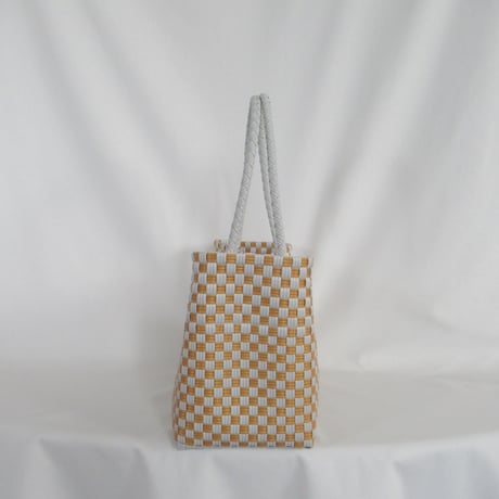 【7月13日(月)〜7月17日(金)発送】 BOSTON BAG No.23 'gingham' _ Moon
