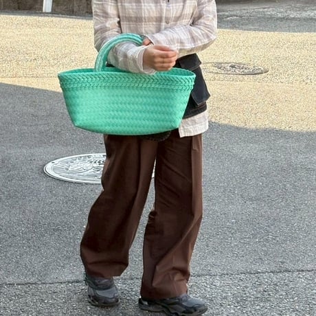 【8月31日(月)〜順次発送】 Mekearibag BOUQUET No.17 _Peacock Green