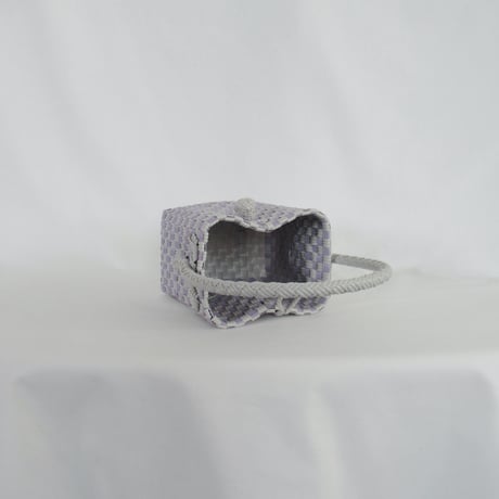 【7月13日(月)〜7月17日(金)発送】 BÉBÉ BAG No.1 ' gingham ' _Purple Clay