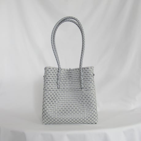 【8月24日(月)〜8月28日(金)発送】 Gummy Bag No.18 (Size: M) ' gingham ' _Silver Obscura