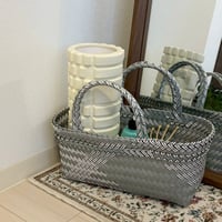 【6月15日(月)〜6月19日(金)発送】 Mekearibag BOUQUET(cross) No.2 _Silver × Gomashio