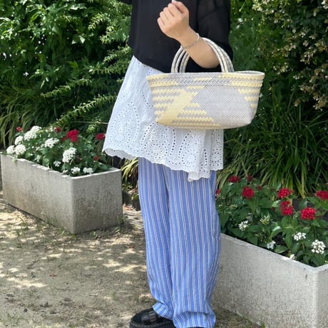 【7月27日(月)〜7月31日(金)発送】 Mekearibag BOUQUET(cross) No.9 _Yasashii Purple × Butter