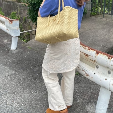 【7月13日(月)〜7月17日(金)発送】 BOSTON BAG No.3 _ Custard