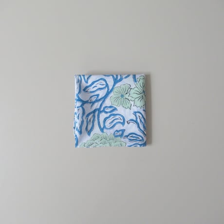 【6月8日(月)〜6月12日(金)発送】 Indian Cotton Handkerchief [J] - WH31