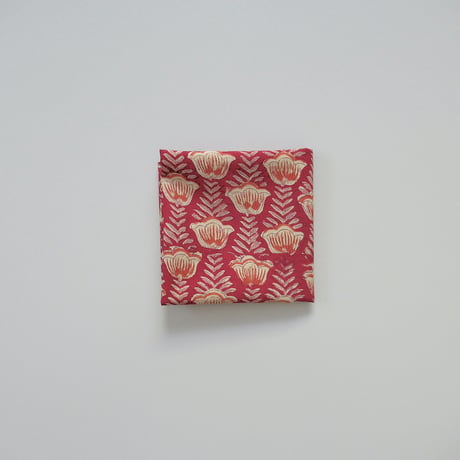 【6月22日(月)〜6月26日(金)発送】 Indian Cotton Handkerchief [G] - SAND72