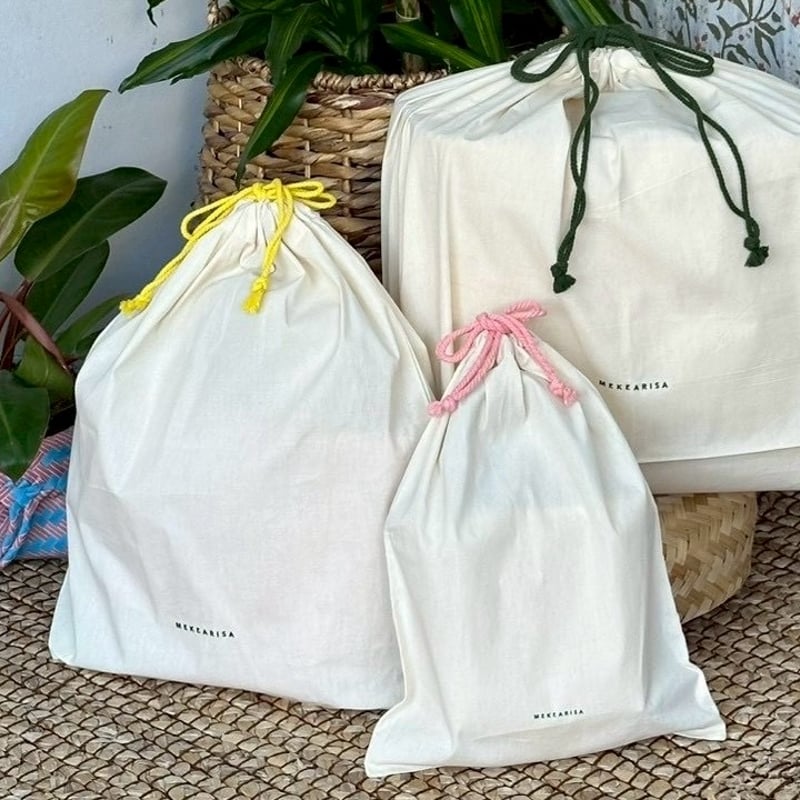 【 メケアリサ 】Gummy bag Lサイズ Gift Wrapping （単体購入不可。複数購入の場合、ラッピング希望