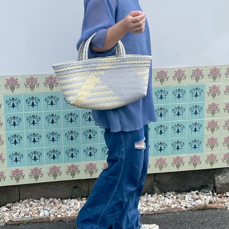 【6月8日(月)〜6月12日(金)発送】 Mekearibag BOUQUET(cross) No.7 _Yasashii Purple × Butter