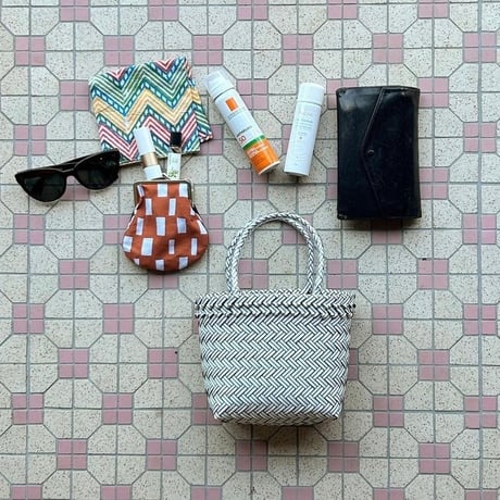 【8月31日(月)〜順次発送】 Bag×Handkerchief［A］Mekearibag (Size : XS) _Ishikawa