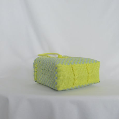 【7月21日(火)〜7月24日(金)発送】 Gummy Bag No.5 (Size: S) ' gingham ' _Lemongrass