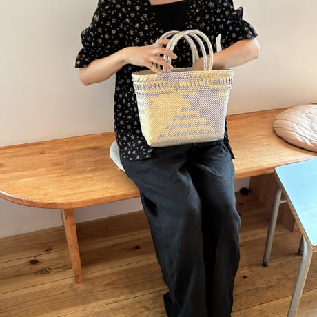 【8月31日(月)〜順次発送】 Mekearibag No.17 (Size: S) _Yasashii Purple × Butter