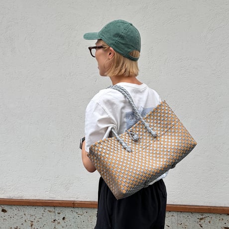 【7月21日(火)〜7月24日(金)発送】 BOSTON BAG No.22  'gingham' _ Kingin