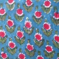 【6月15日(月)〜6月19日(金)発送】 Indian Cotton Handkerchief [A] - BLUE47