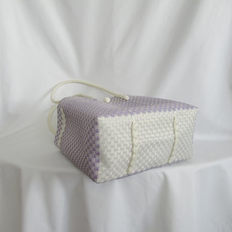 【11月2日(月)〜11月6日(金)発送】Gummy Bag No.501 (Size: L) ' gingham ' _Milky Purple Fizz